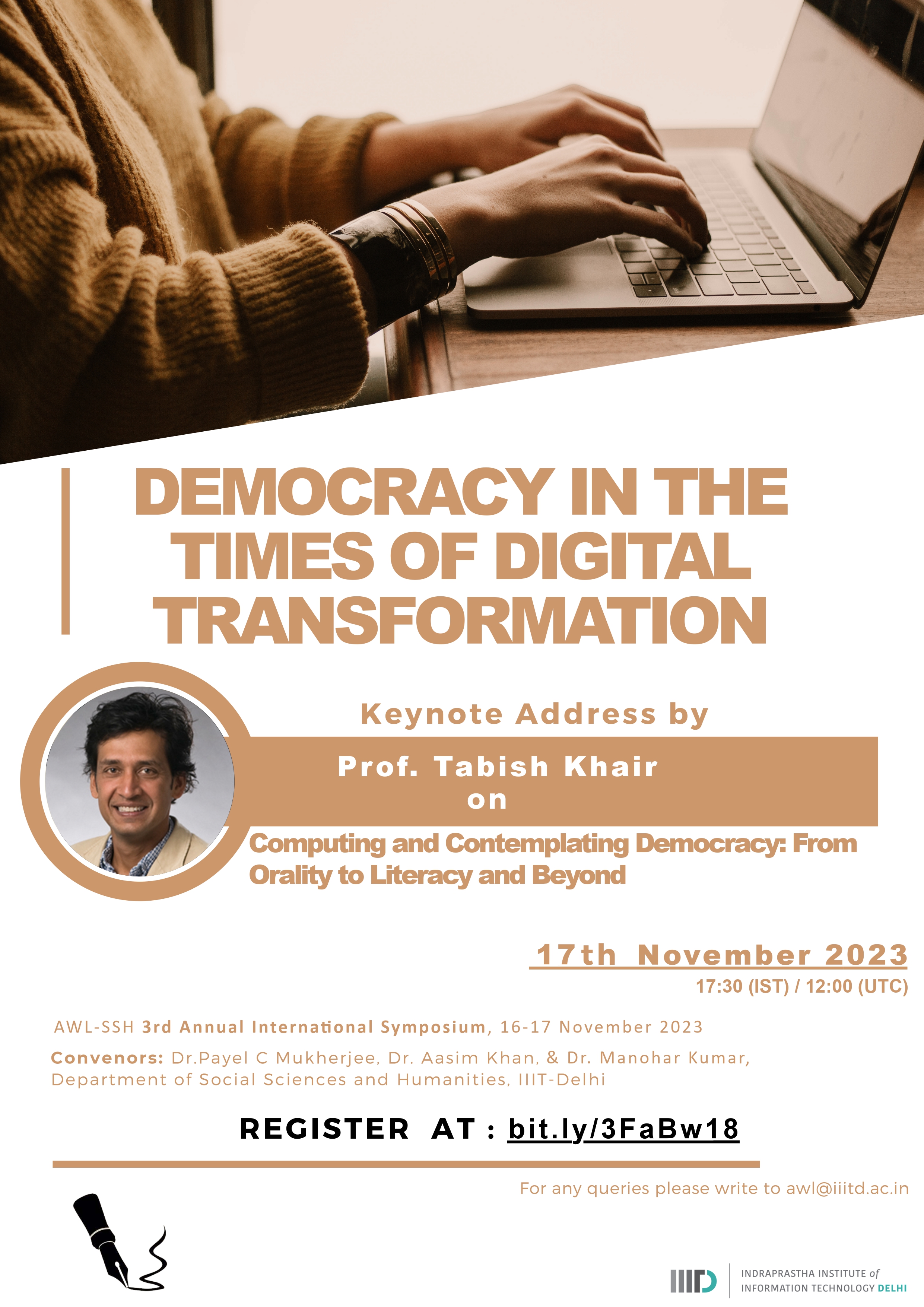 AWL 3rd Symposium Keynote - Professor Tabish Khair